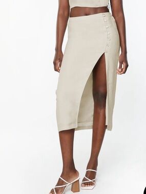 Oak + Fort Midi Skirt